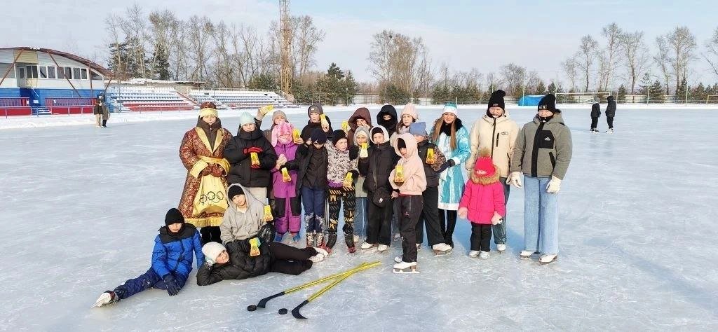 Открытие ледового катка