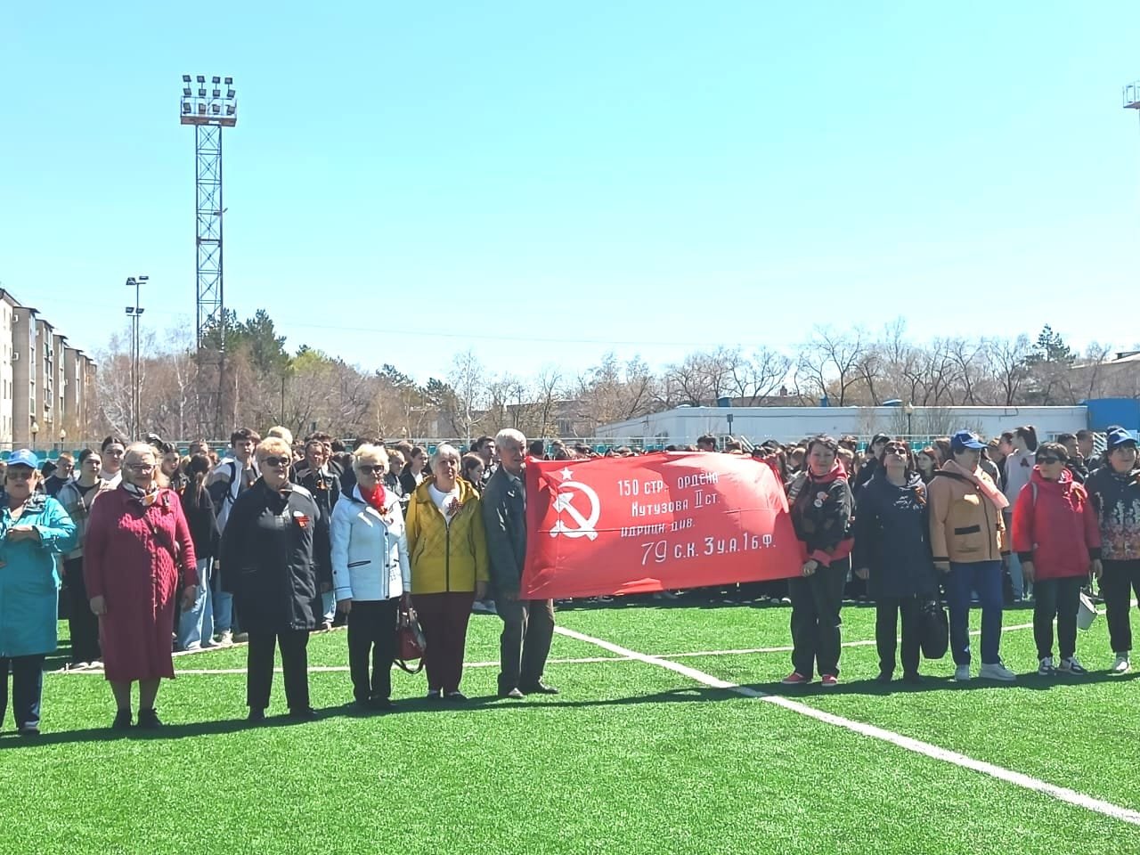 Сохраняя память о великой Победе...